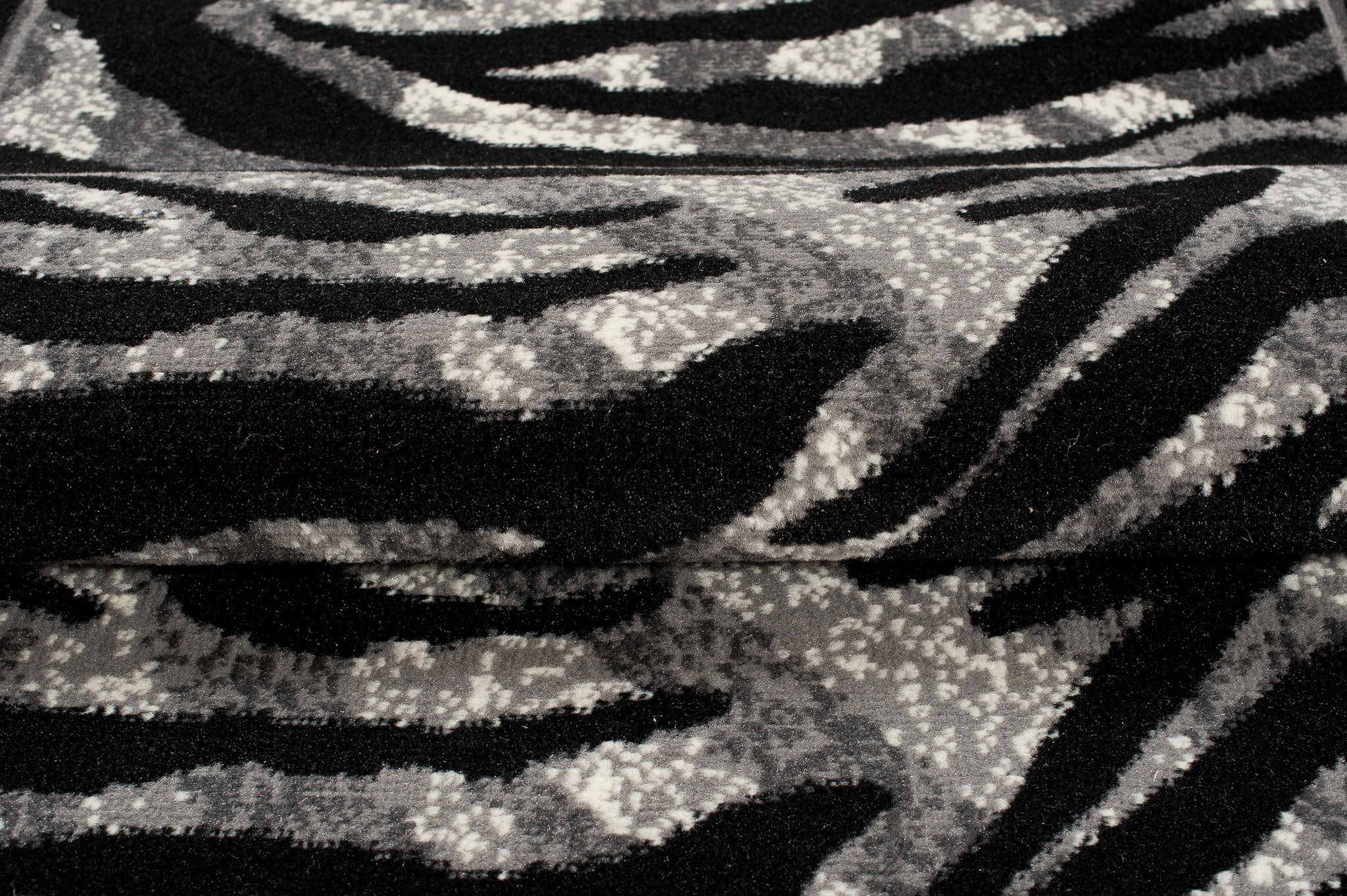 Tapis De Passage Dream Moderne Gris Noir Imprimé Animal