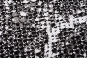DREAM Tapis Moderne Serpent Moucheté Noir Blanc Fin