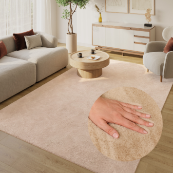 Tapis Lumi Beige Antidérapant