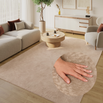 Tapis Lumi Marron Antidérapant