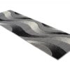 Tapis De Passage Dream Moderne Gris Clair Vagues