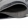 Tapis De Passage Dream Moderne Gris Clair Vagues