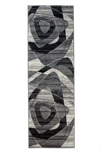 Tapis De Passage Dream Géométrique Gris Triangles