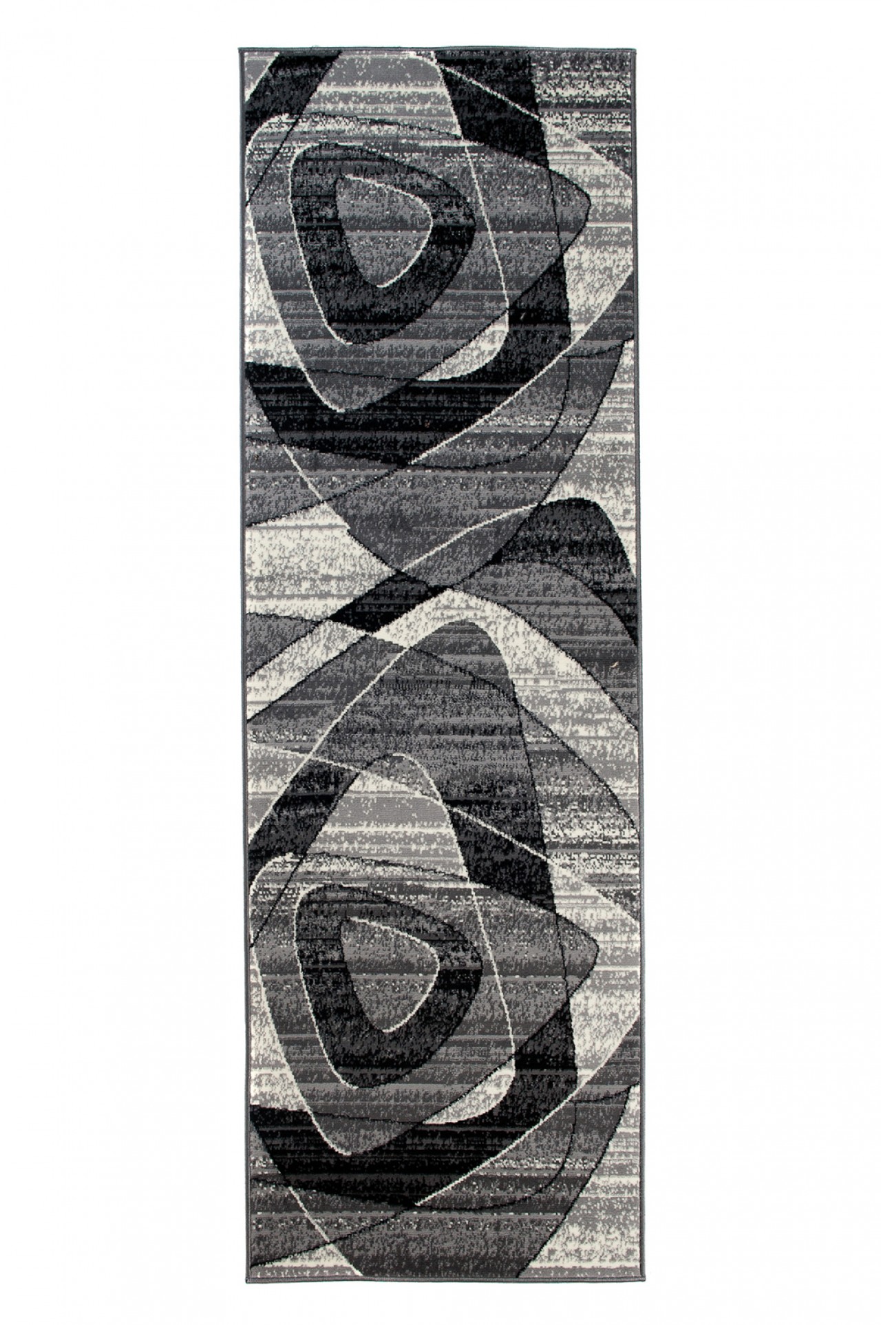 Tapis De Passage Dream Géométrique Gris Triangles