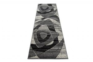 Tapis De Passage Dream Géométrique Gris Triangles