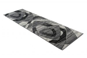 Tapis De Passage Dream Géométrique Gris Triangles