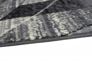 Tapis De Passage Dream Géométrique Gris Triangles