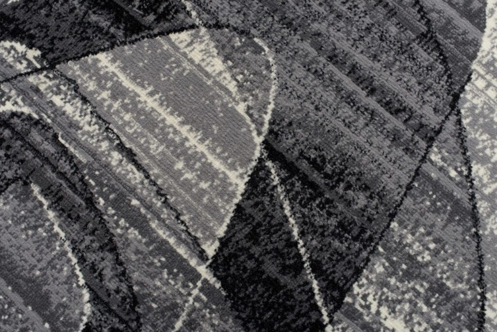 Tapis De Passage Dream Géométrique Gris Triangles