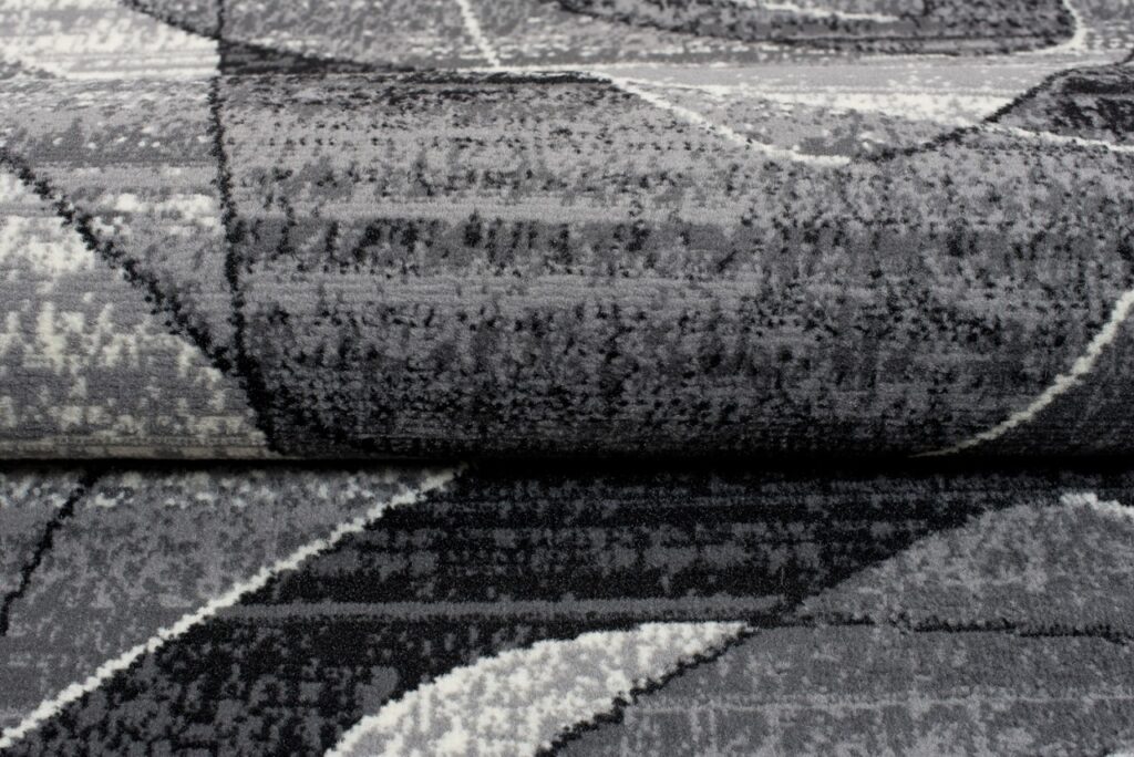 Tapis De Passage Dream Géométrique Gris Triangles