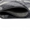 Tapis De Passage Dream Gris Blanc Cadre Cercles