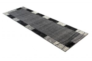 Tapis De Passage Dream Gris Géométrique Cadre
