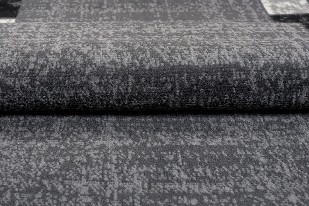 Tapis De Passage Dream Gris Géométrique Cadre
