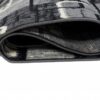 Tapis De Passage Dream Gris Noir Géométrique Rectangles