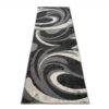 Tapis De Passage Dream Abstrait Gris Petites Vagues
