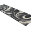 Tapis De Passage Dream Abstrait Gris Petites Vagues