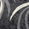 Tapis De Passage Dream Abstrait Gris Petites Vagues