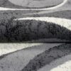 Tapis De Passage Dream Abstrait Gris Petites Vagues