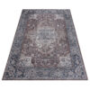 Tapis Dubai Bleu Marine Vintage Antidérapant