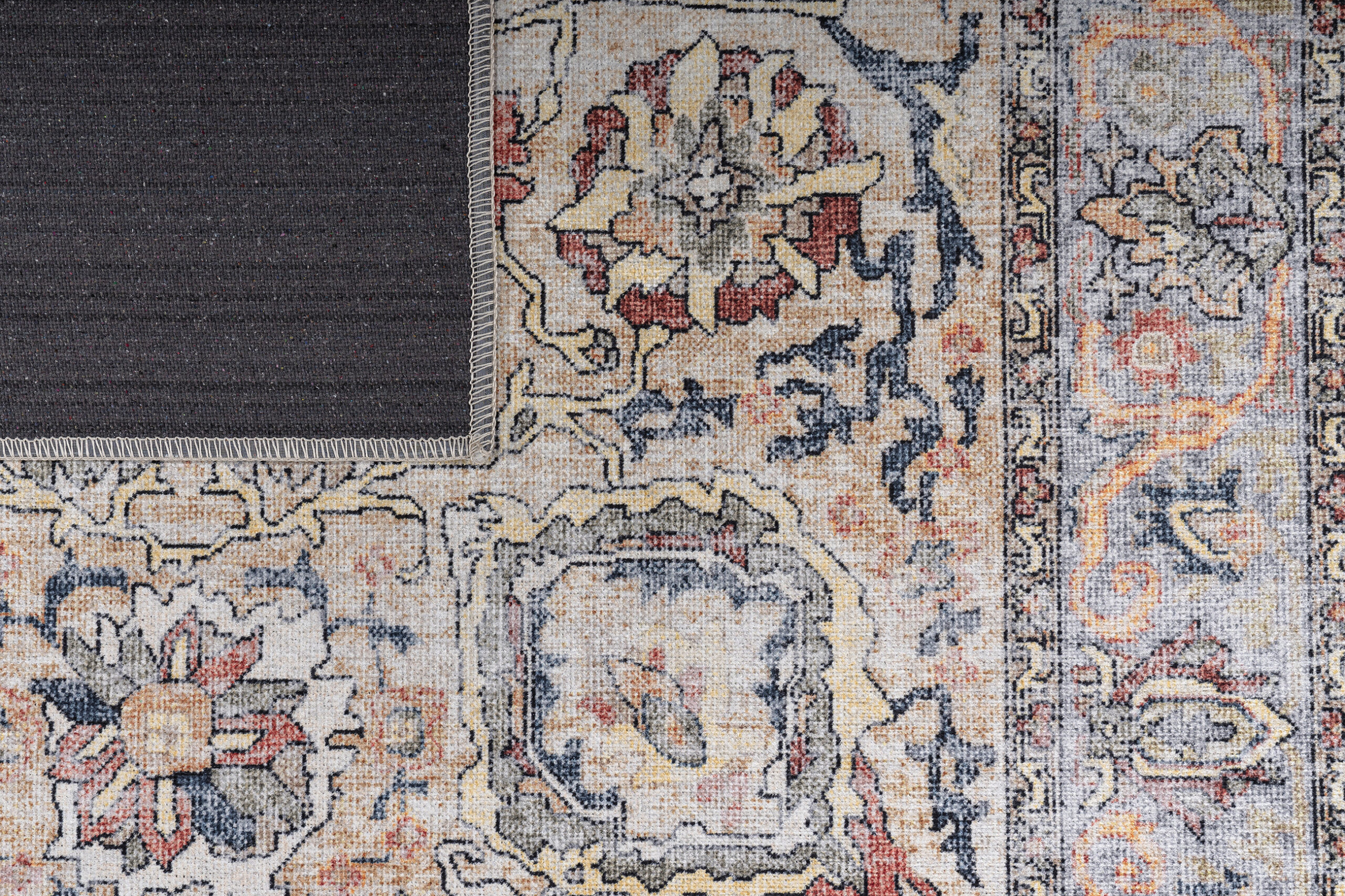 Tapis Dubai Multicolore Ornements Antidérapant