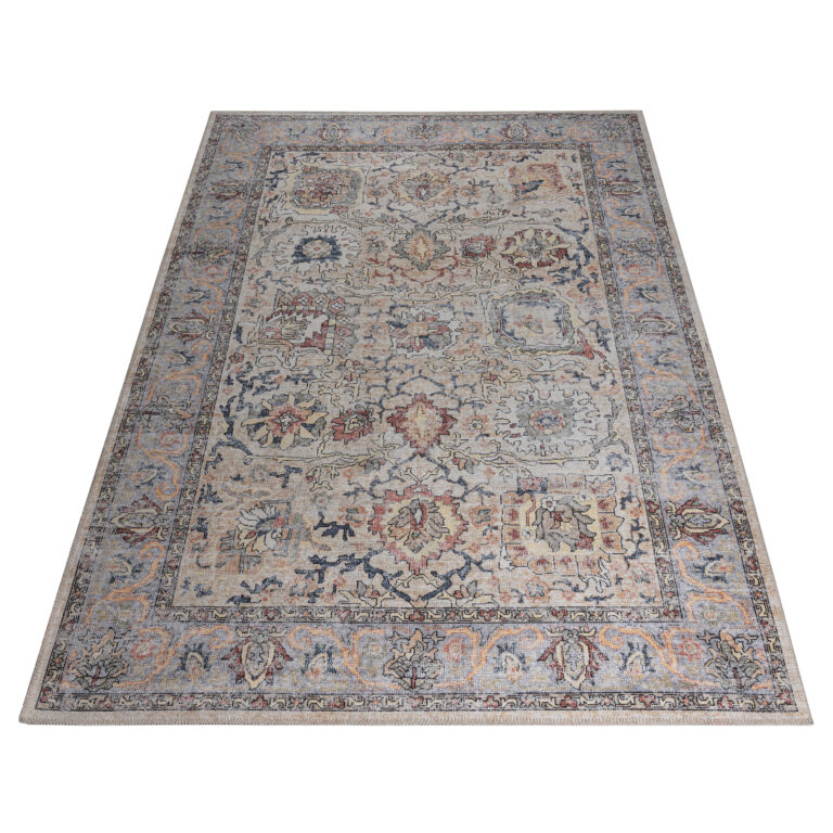 Tapis Dubai Multicolore Ornements Antidérapant