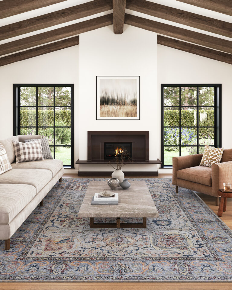 Tapis Dubai Multicolore Ornements Antidérapant