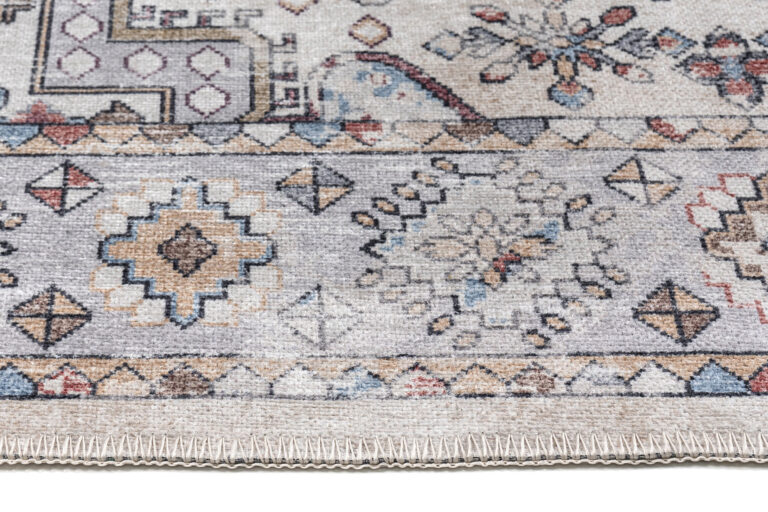 Tapis Dubai Multicolore Vintage Antidérapant