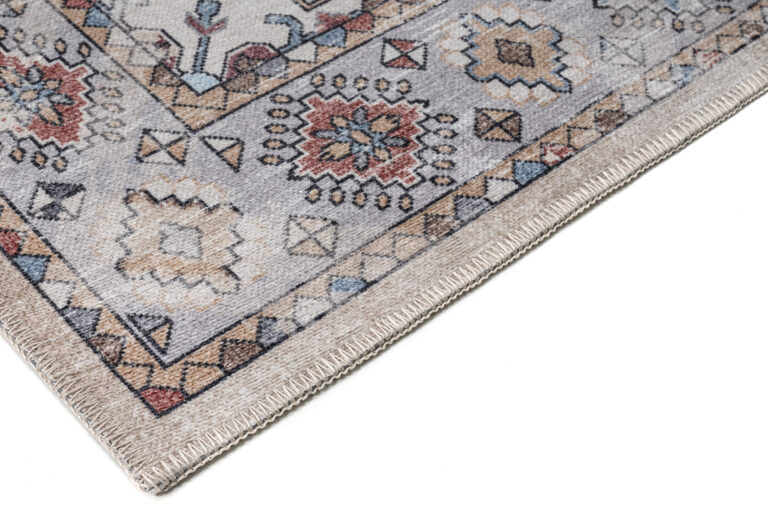 Tapis Dubai Multicolore Vintage Antidérapant