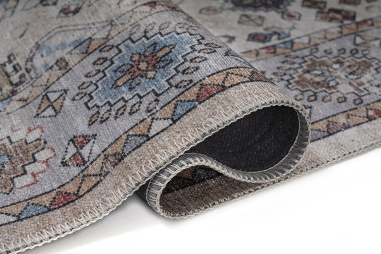 Tapis Dubai Multicolore Vintage Antidérapant