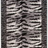 DREAM Tapis Moderne Animal Sauvage Tigre Gris Noir Fin