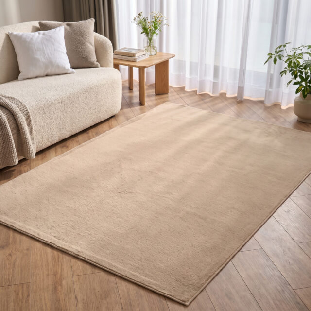 Tapis Lumi Beige Antidérapant