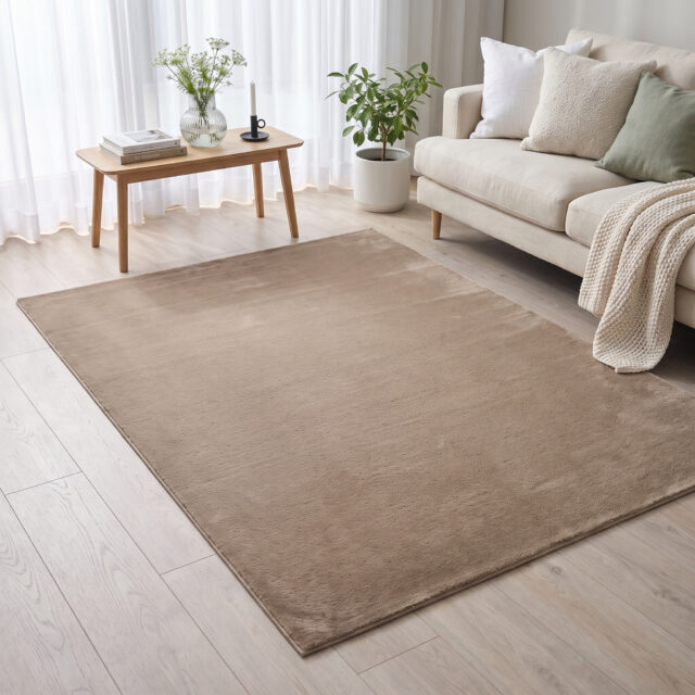 Tapis Lumi Marron Antidérapant