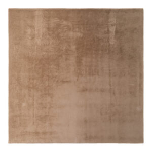 Tapis Lumi Carré Marron Antidérapant