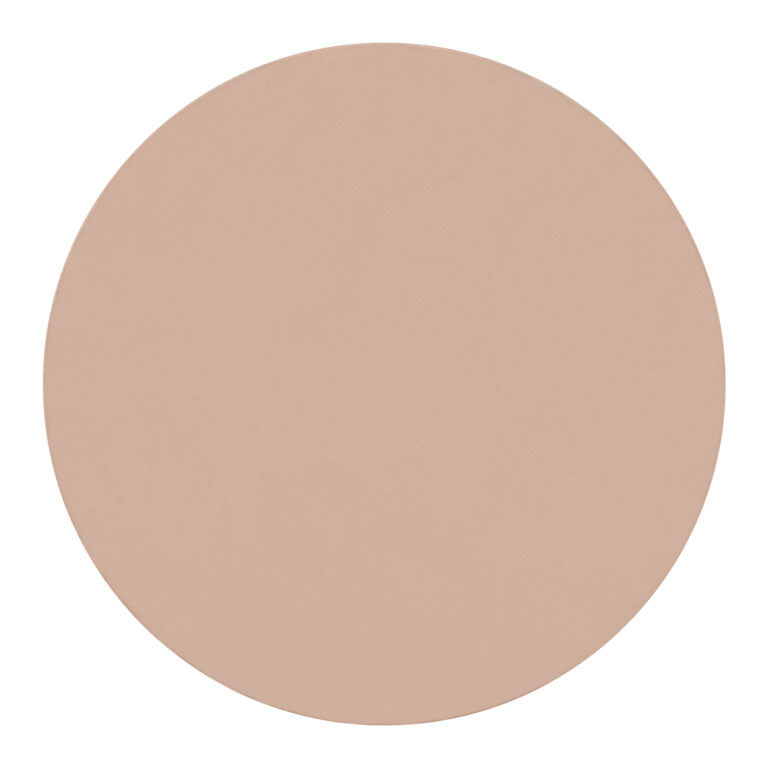 Tapis Lumi Rond Beige Antidérapant