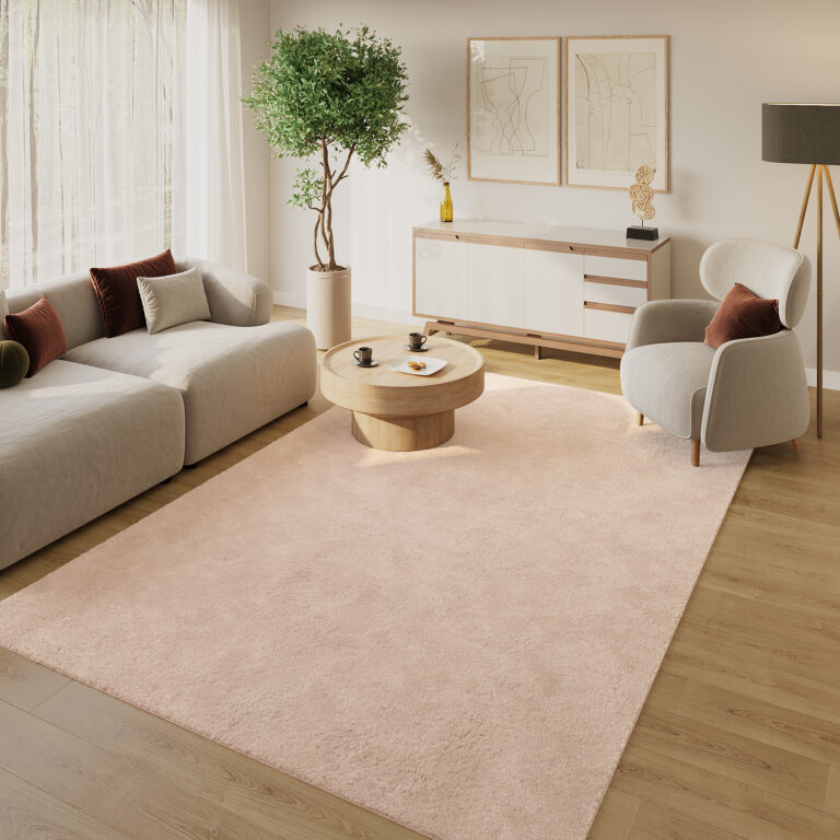 Tapis Lumi Beige Antidérapant