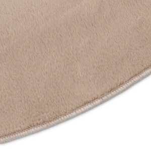Tapis Lumi Rond Marron Antidérapant