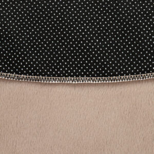 Tapis Lumi Rond Marron Antidérapant