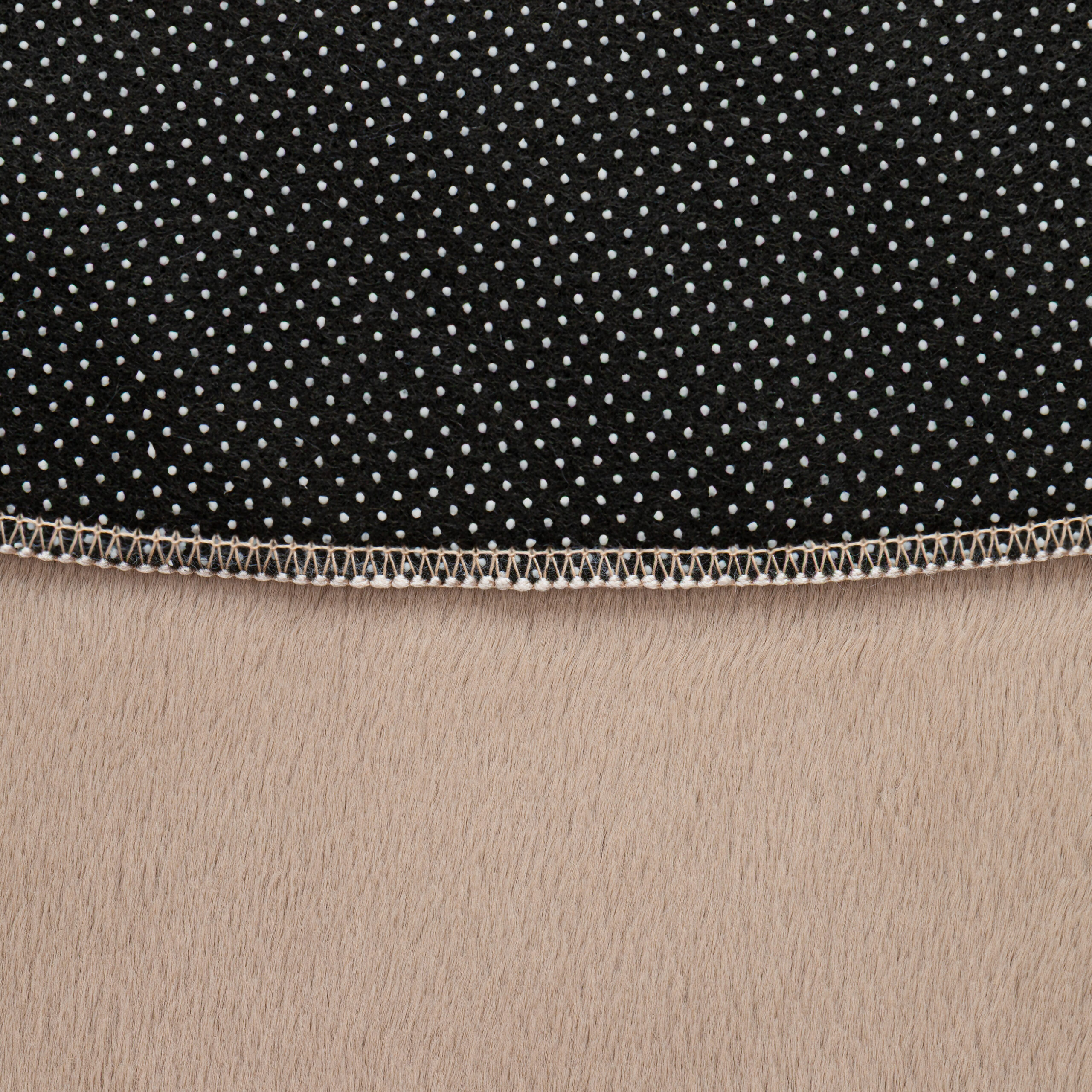 Tapis Lumi Rond Marron Antidérapant