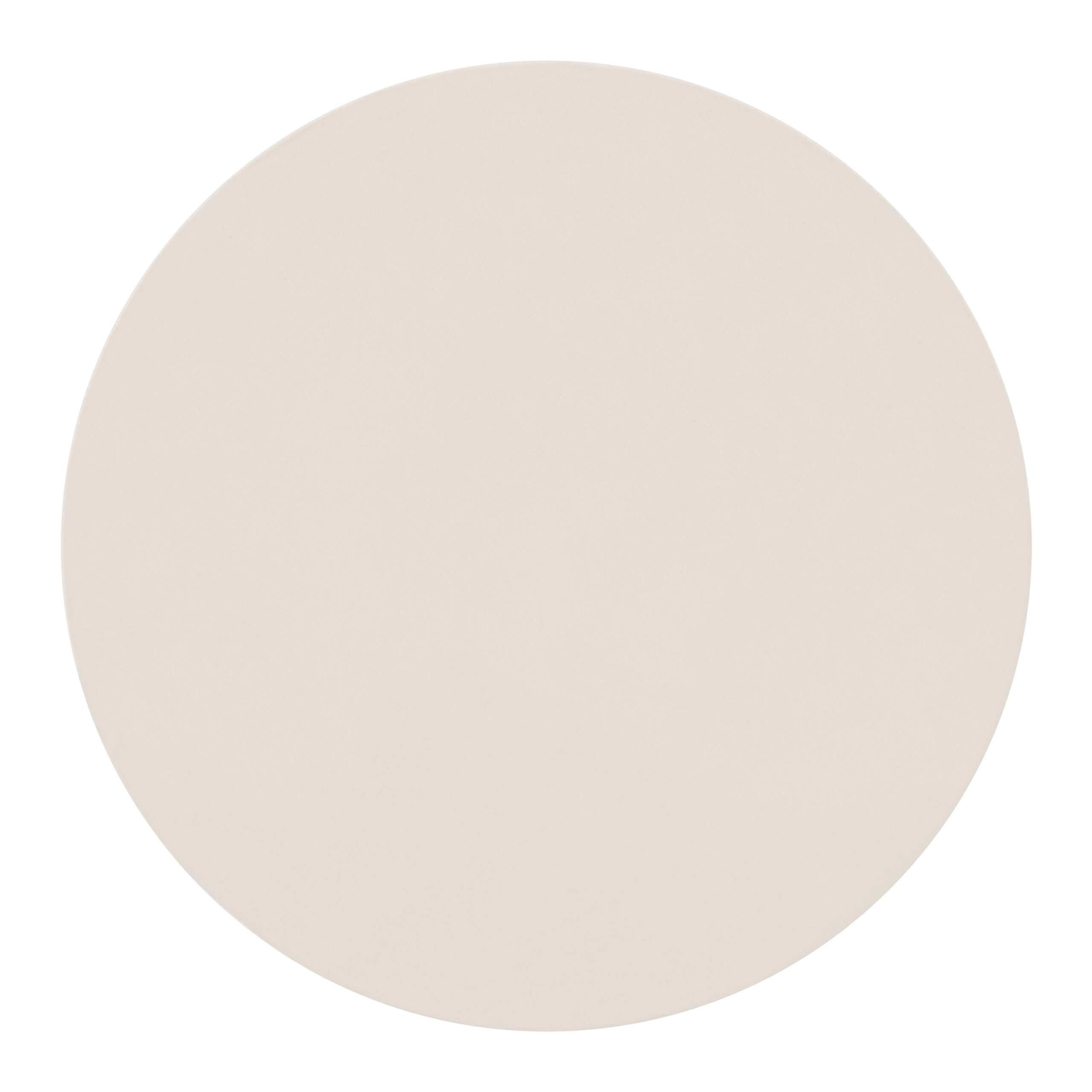 Tapis Lumi Rond Crème Antidérapant
