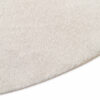 Tapis Lumi Rond Crème Antidérapant