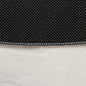 Tapis Lumi Rond Crème Antidérapant