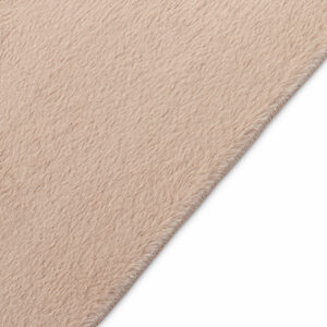 Tapis Lumi Carré Beige Antidérapant