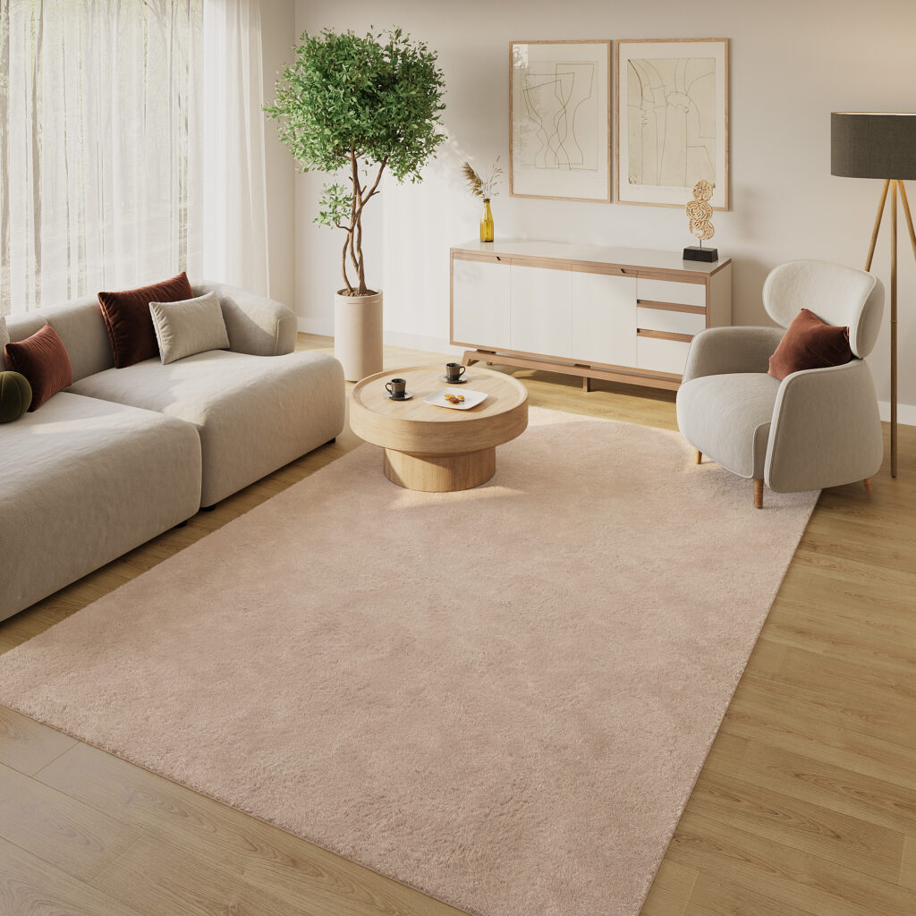 Tapis Lumi Marron Antidérapant