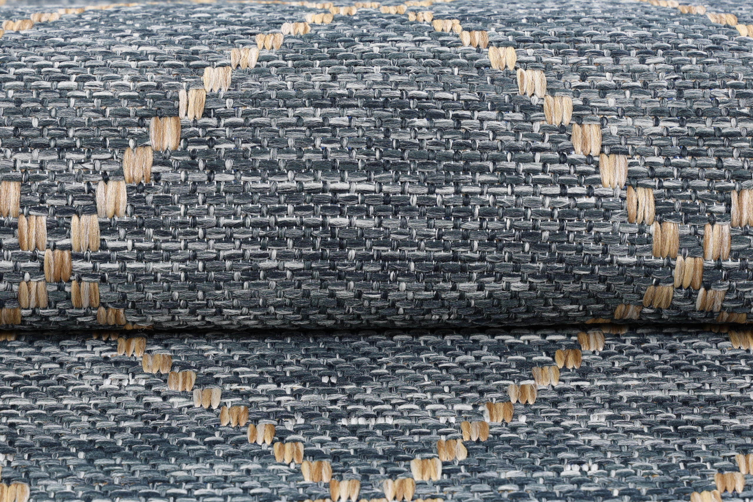 Tapis Extérieur Melissa Bleu Géométrique