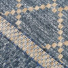 Tapis Extérieur Melissa Bleu Géométrique
