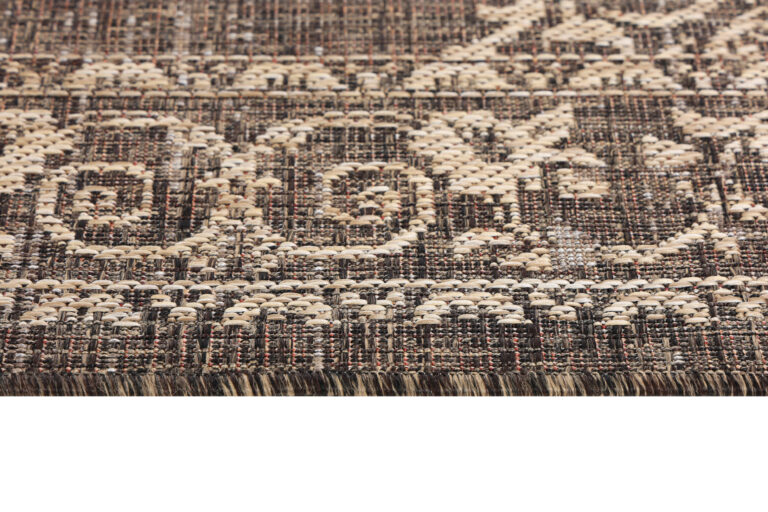 Tapis Extérieur Melissa Marron Foncé Vintage