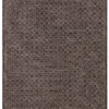 Tapis Extérieur Melissa Marron Foncé Losanges