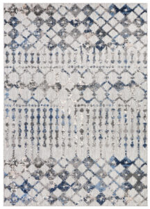 Tapis Extérieur Patio Gris Géométrique