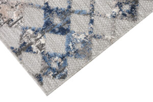 Tapis Extérieur Patio Gris Géométrique