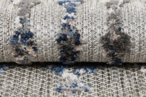 Tapis Extérieur Patio Gris Géométrique
