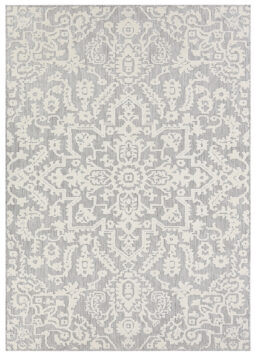 Tapis Extérieur Patio Gris Crème Ornements